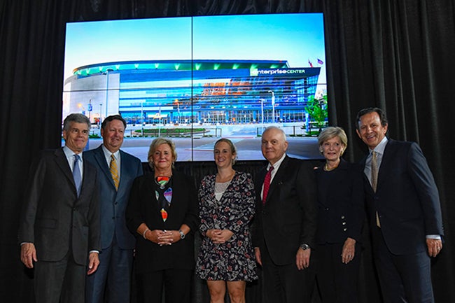 St. Louis Blues' arena changing name to Enterprise Center